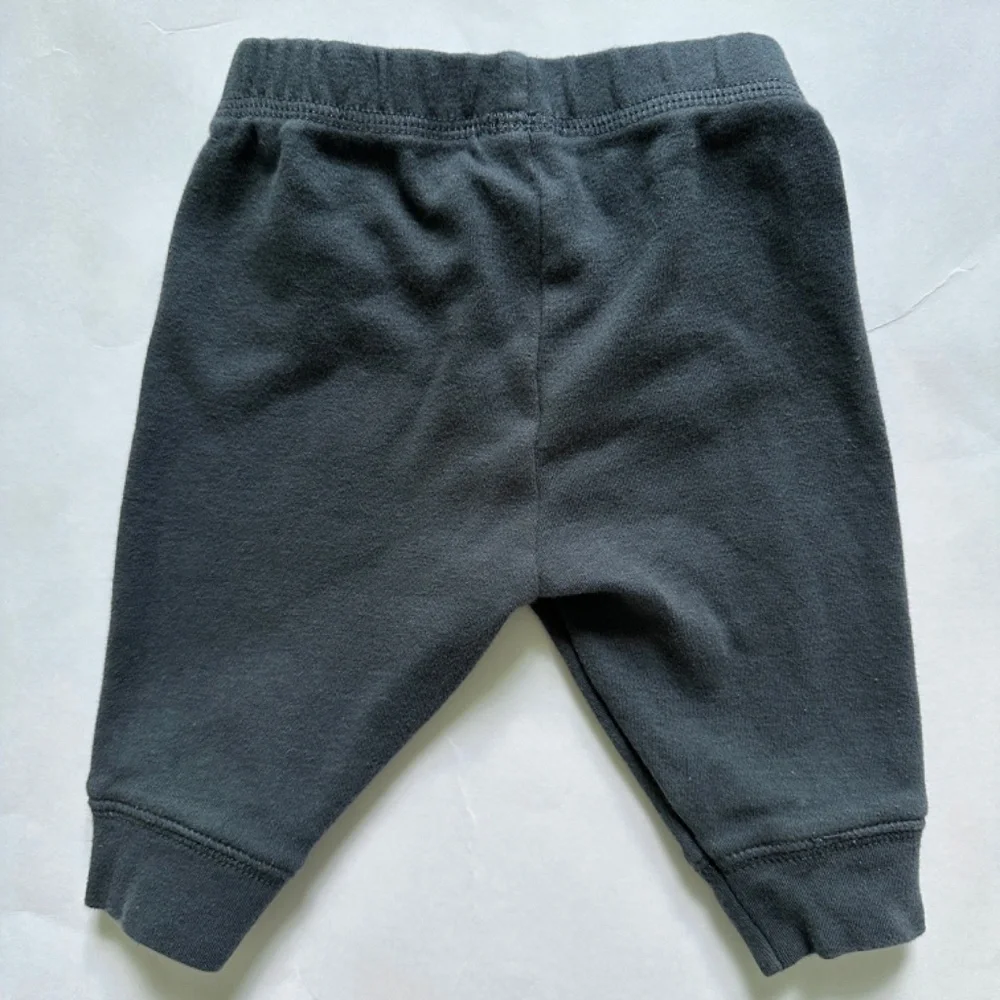 Baby Boy Matching Set Hoodie and Pants Size 3M Carter's Dinosaur Grey Green